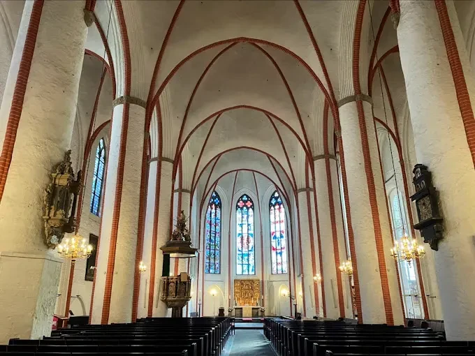 Innenraum der Hauptkirche St. Jacobi in Hamburg