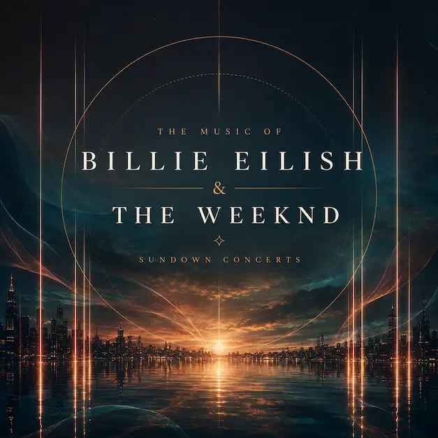 Programmmotiv Billie Eilish und The Weeknd – Sundown Concerts