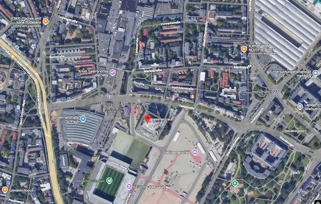 Karte: Resonanzraum St. Pauli, Feldstraße 66, Hamburg